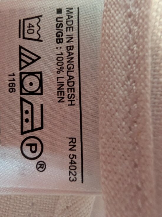 Banana Republic White 100% Linen Pants | Size 10 - Picture 6 of 9